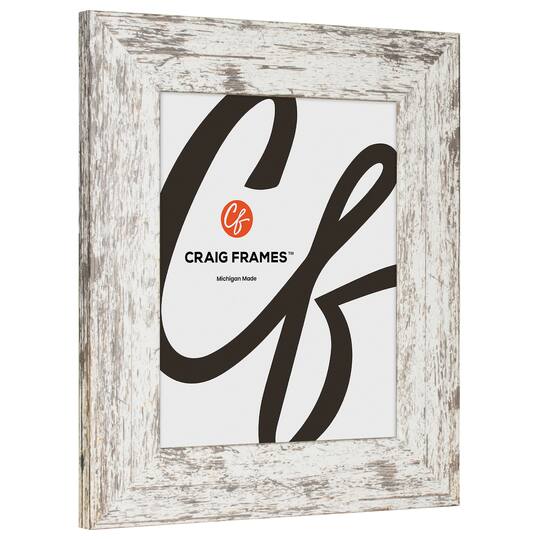 Craig Frames American Barn Alabaster White Picture Frame